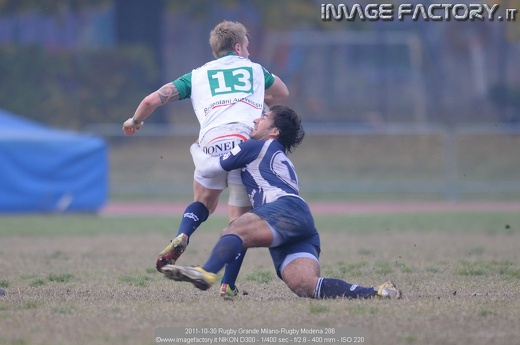 2011-10-30 Rugby Grande Milano-Rugby Modena 286